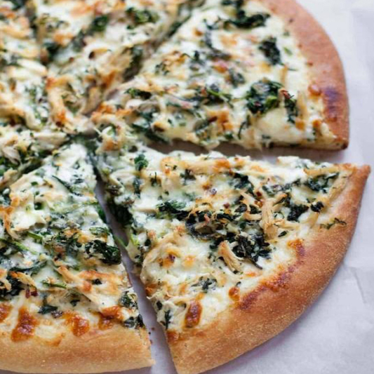 Spinach and Feta Pizza