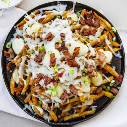 Chicken Bacon Ranch Poutine