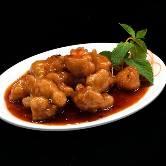 Poulet g&eacute;n&eacute;ral Tao / General Tao Chicken