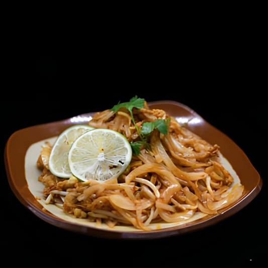 Pad tha&iuml; au poulet / Chicken Pad Tha&iuml;