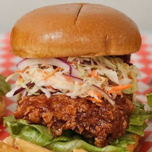 Yangnyeom Chicken Burger & Original Fries