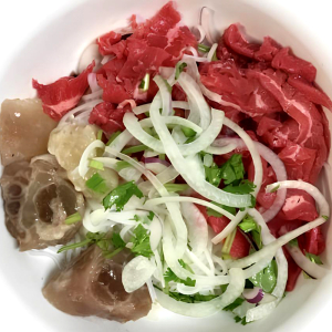 10. Noodle Soup with Steak and Tendon