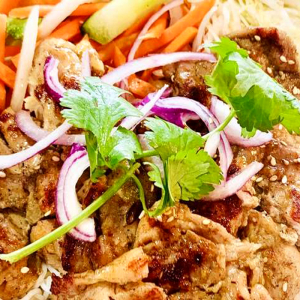 72. Vermicelli Bowl with Grilled Lemongrass Chicken