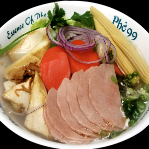 V1. Vegetarian Noodle Soup