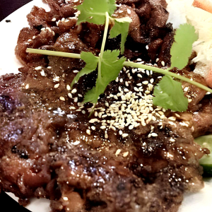 Grilled Lemongrass Pork Chop