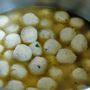 41. Chicken Balls in Soup