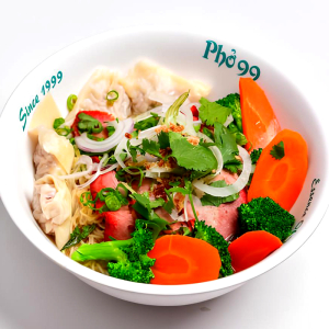 31. Egg Noodles with Chicken Balls