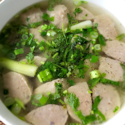 40. Beef Balls in Soup