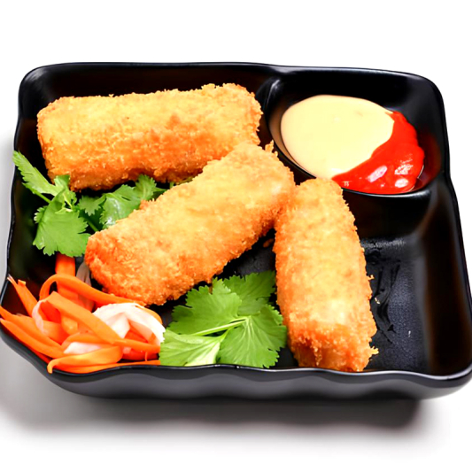 55. Deluxe Deep Fried Seafood Roll (2 pcs)