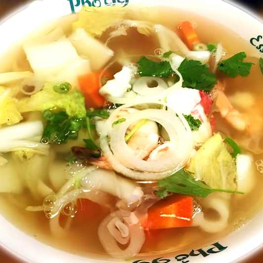 22. Seafood Noodle in Soup