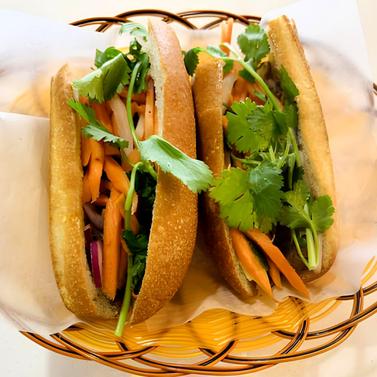 44. Grilled Lemongrass Chicken Banh Mi