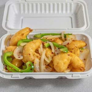 90. Dried Salt & Pepper Shrimps