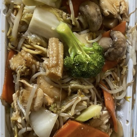 110. Sliced Chicken Fried Noodles (Thin)