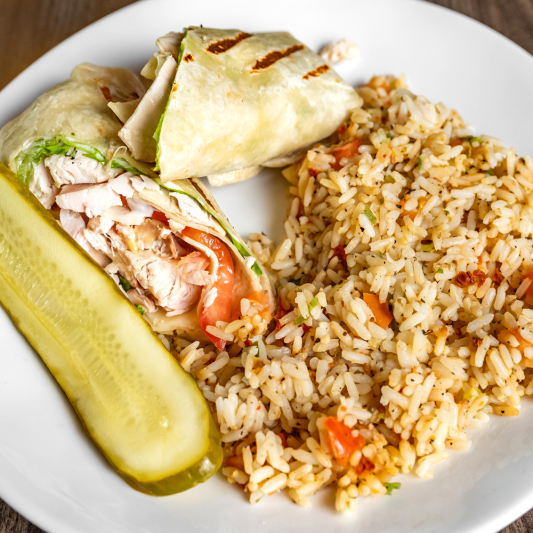 Chicken Clubhouse Wrap