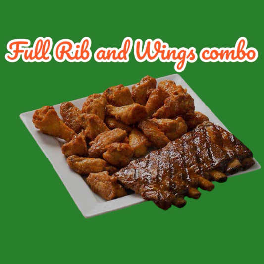 Full Rib and Wings Combo
