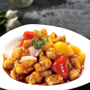 Pineapple Sweet & Sour Pork 菠萝咕咾肉