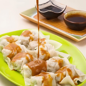 Shanghai Style Wonton with Peanut and Sesame Paste Sauce (10 pcs) 上海冷馄饨 (Box) (10个)