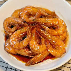 Shanghai Style Stir-Fried Prawns in Soy Sauce 本帮油爆虾