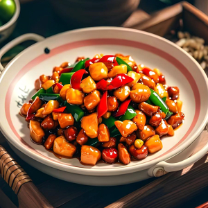 Kung-Pao Chicken with Peanuts 宫保鸡丁