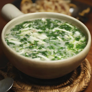 Shepherd's Purse Fish Ball Soup 荠菜鱼丸羹