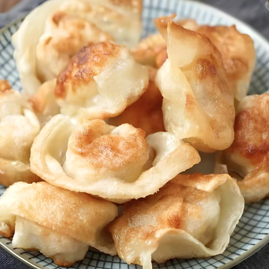 Fried Shanghai Style Wonton (10 pcs) 上海煎馄饨 (Box) (10个)