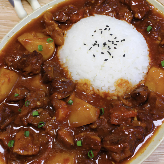 Tomato Beef Brisket Rice 番茄牛腩饭