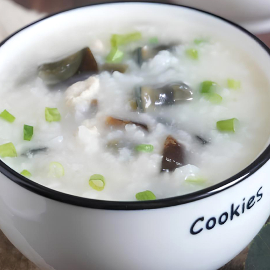 Preserved Egg Lean Meat Porridge 皮蛋瘦肉粥