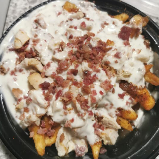 Chicken Bacon Ranch Poutine