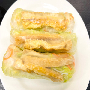 63. Tofu & Vegetarian Salad Rolls (3 pcs)