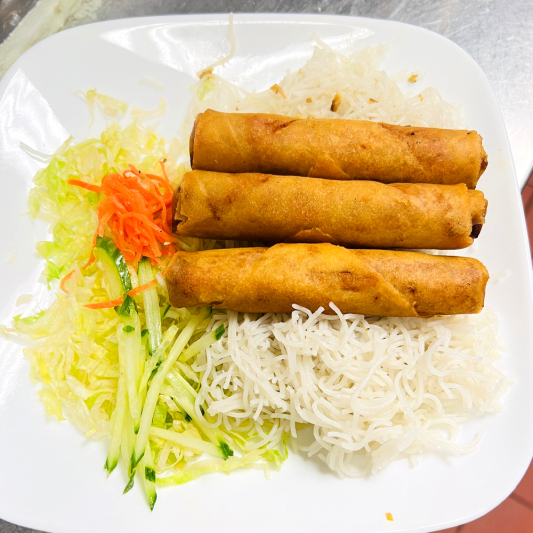 KM3. Spring Rolls on Rice Vermicelli