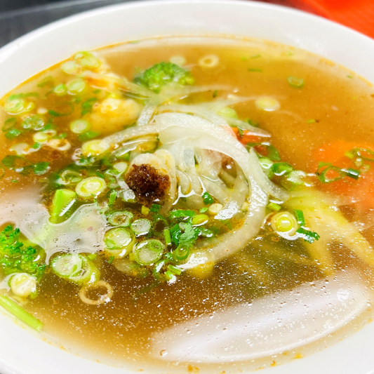 34. Satay Veggie Noodle Soup