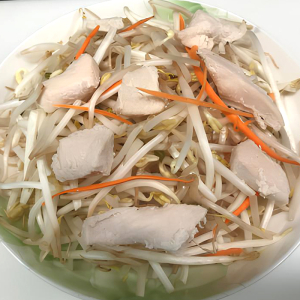 Stir-Fried Bean Sprouts with Chicken