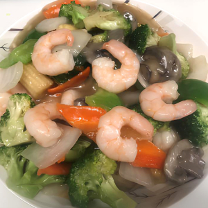 Shrimp with Mixed Vegetables