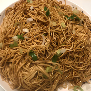 Plain Fried Noodles (Lo Mein)