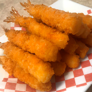 Sweet and Sour Fried Breaded Shrimp