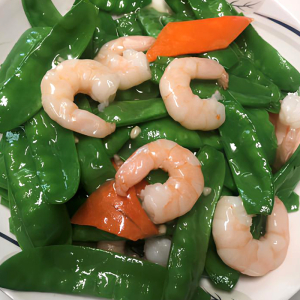 Shrimp with Snow Peas