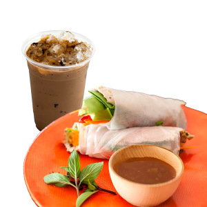 Combo 2. Salad Rolls & Drink