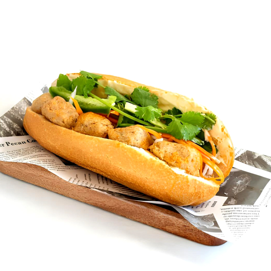 Meatball Special B&aacute;nh M&igrave; (X&iacute;u Mại)