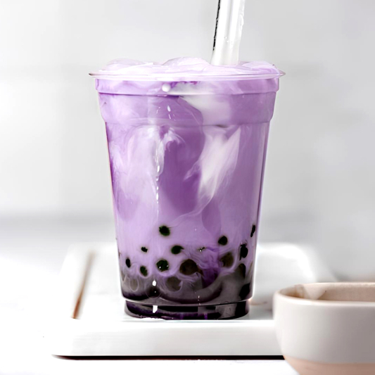Taro Boba Milk Tea (Large)