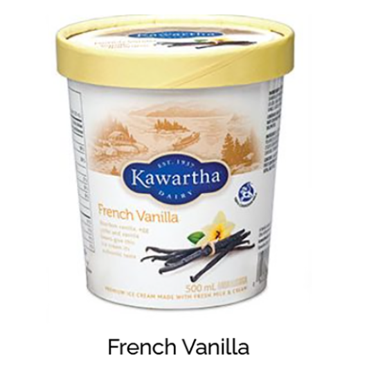 Kawarth Ice Cream (Tub 500ml)