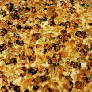 10. BBQ Paneer/Tofu Pizza