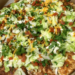 24. Chicken Taco Pizza