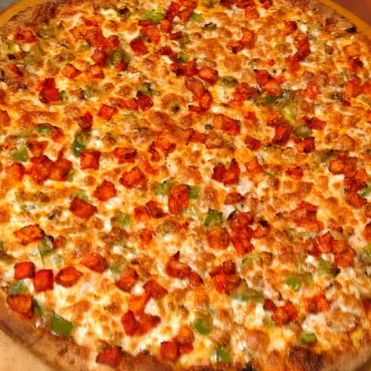 9. Tandoori Paneer/Tofu Pizza
