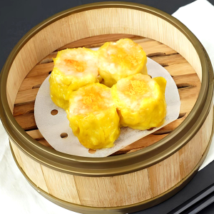 D25. Steamed Seafood Dumpling (4 pcs) 翡翠海鮮餃 