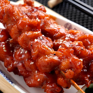 CS43. Honey Spicy Chicken Skewer (4 pcs) 蜜椒串雞