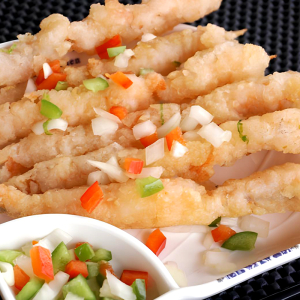 CS49. Five Spice Salt & Pepper Shrimp Skewer (6 pcs) 椒盐串蝦