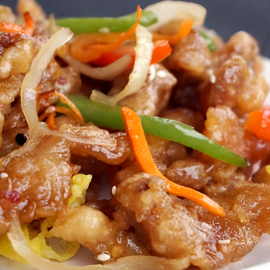 D44. Honey Garlic Chicken 蒜蜜雞