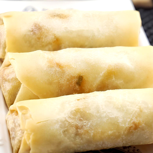 M35. Pork Spring Rolls (3 pcs) 脆皮春卷
