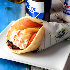 Chicken Souvlaki Pita