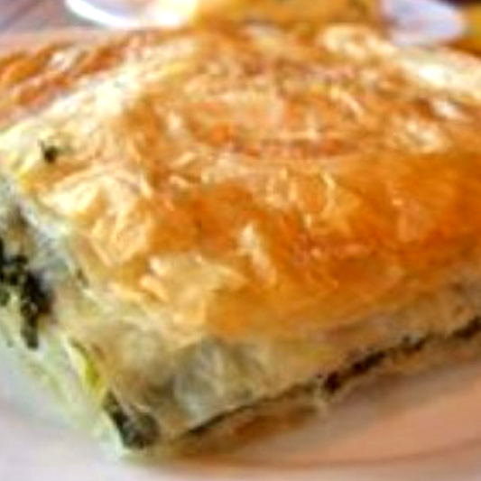 Homemade Spanakopita
